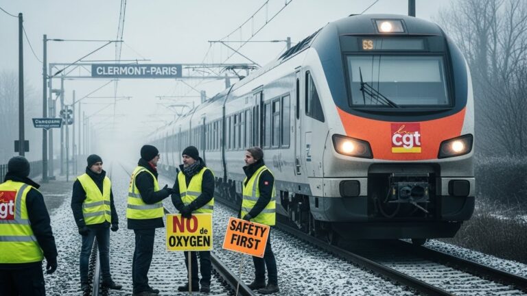 Grève SNCF sur Clermont-Paris : Pourquoi les Cheminots Disent Stop