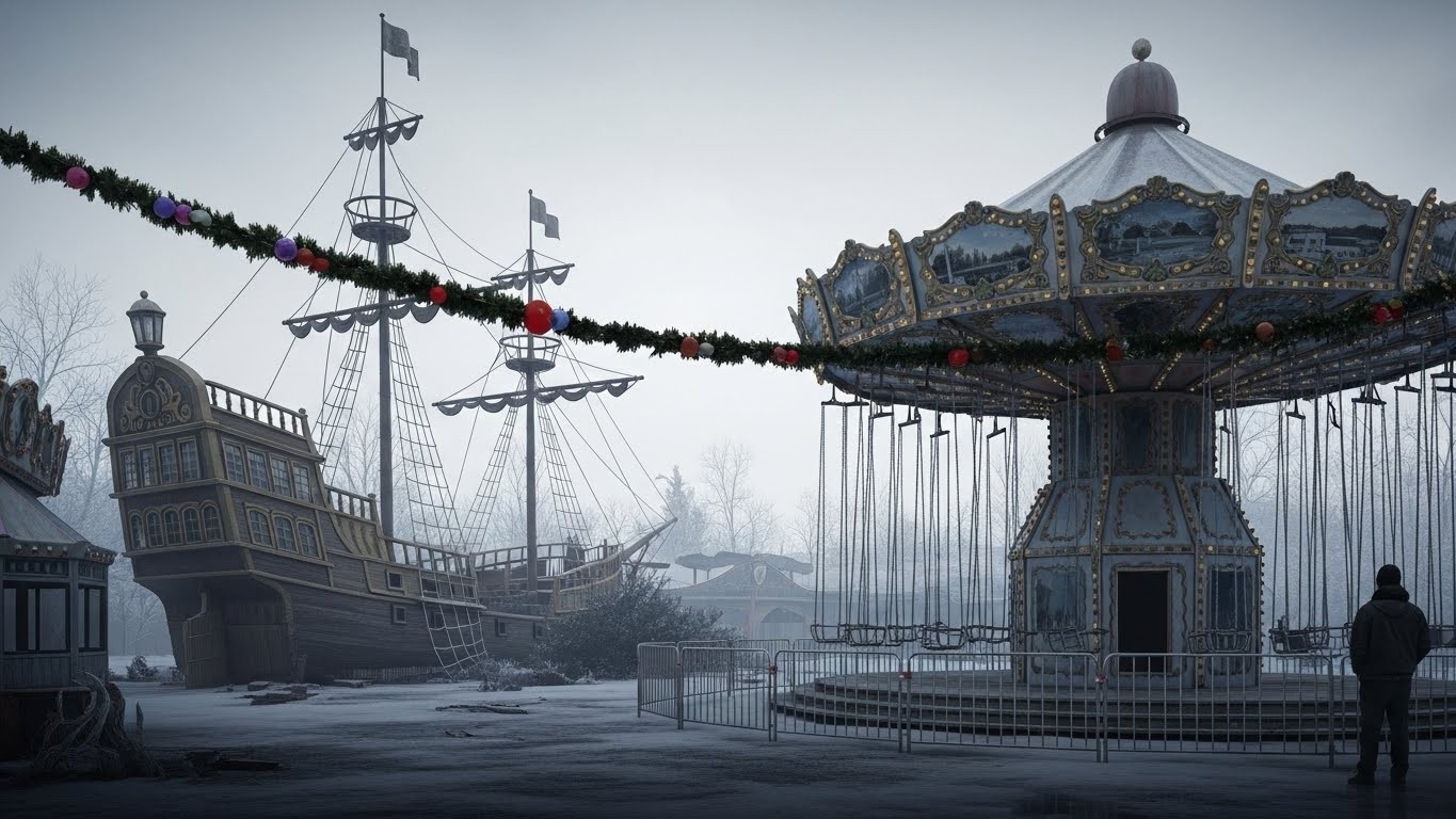 Découvrez l'avenir du parc Grinyland fermé en 2025. Bateau-pirate, carrousel... Tout part aux enchères le 23 janvier. Un entrepreneur rêve de relance. Suspense total !