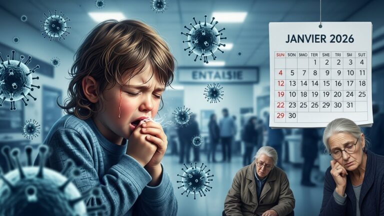 Grippe 2026 : Reprise Épidémique et Hausse Mortalité chez Enfants