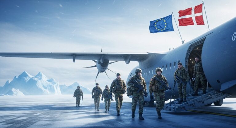 Groenland : À quoi servent les militaires européens envoyés en renfort ?
