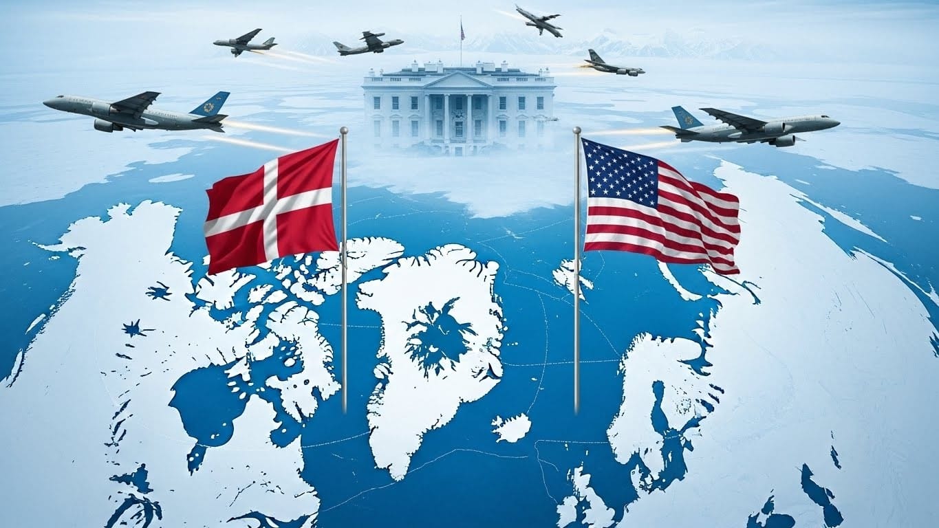 Le Danemark rejette fermement toute acquisition du Groenland par les États-Unis. Tensions diplomatiques, déploiement européen et enjeux stratégiques dans l'Arctique.