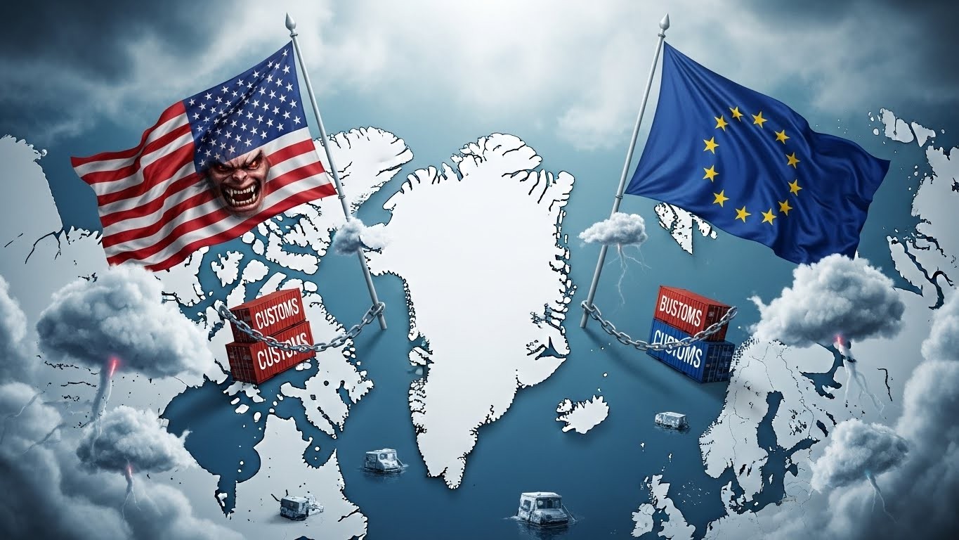 Donald Trump menace de surtaxes douanières sur plusieurs pays européens pour obtenir le Groenland. L'UE prépare une riposte unie avec un sommet imminent. Découvrez les enjeux géopolitiques et économiques.