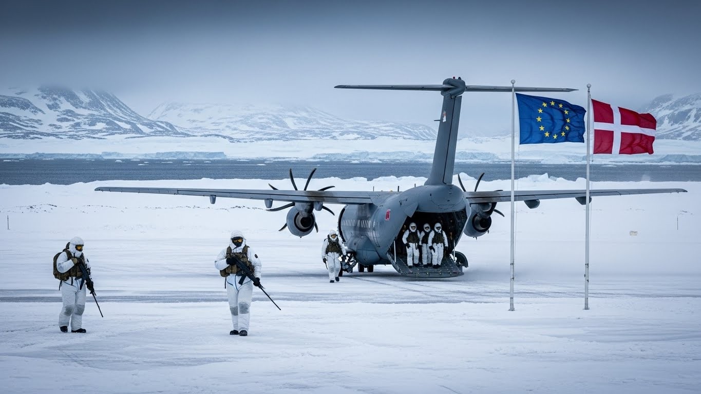 Découvrez pourquoi l'envoi de troupes européennes au Groenland dépasse la simple communication face aux tensions américaines. Exercice Arctic Endurance et enjeux stratégiques expliqués.