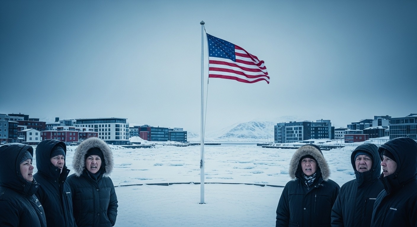 Découvrez comment un humoriste a tenté de hisser le drapeau US à Nuuk, déclenchant l'ire de la maire. Un incident qui révèle les tensions autour des ambitions américaines sur le Groenland en 2026.