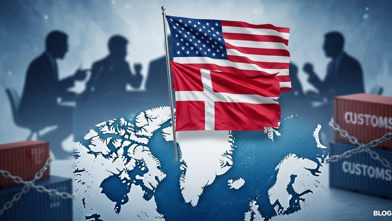 Donald Trump menace de surtaxes douanières plusieurs pays européens pour obtenir le Groenland. Une escalade dangereuse qui inquiète l'UE et fragilise les liens transatlantiques. Décryptage complet.