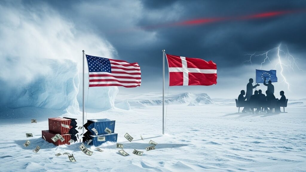 Groenland : Trump Menace l&rsquo;Europe de Tarifs Douaniers pour l&rsquo;Acheter