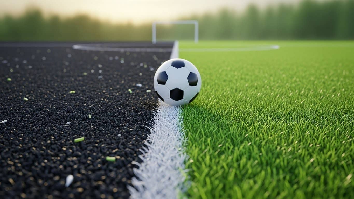 Découvrez comment l'interdiction des granulats de pneus recyclés en 2031 transforme radicalement les terrains synthétiques français. Innovation, concurrence et sensations de jeu naturel au cœur de la bataille.