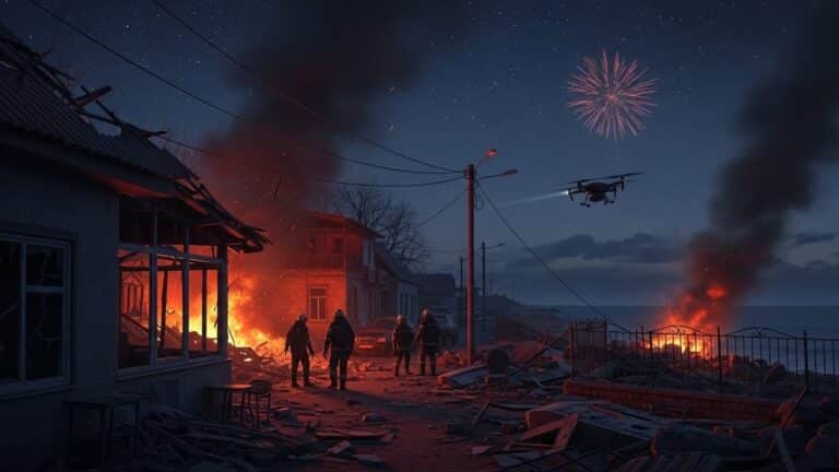 Guerre en Ukraine : Attaque de Drones à Kherson