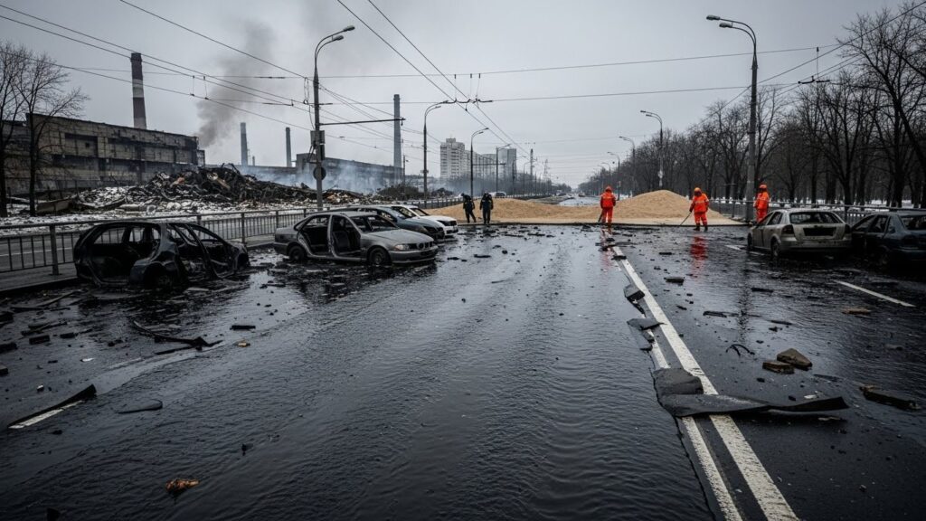 Guerre en Ukraine : Frappe Russe sur Usine Américaine à Dnipro