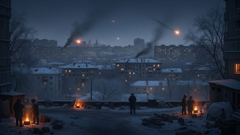 Guerre en Ukraine : Kiev Sans Chauffage Après Frappes Russes