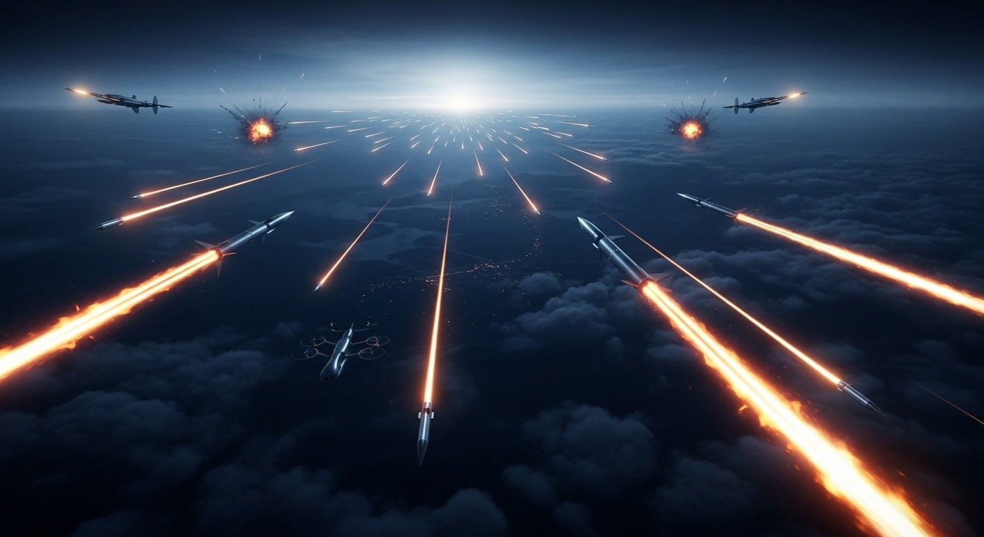 Découvrez comment une seule frappe russe sur l'Ukraine a coûté près de 115 millions d'euros en missiles et drones. Analyse des armes utilisées et implications stratégiques dans ce conflit qui n'en finit pas.