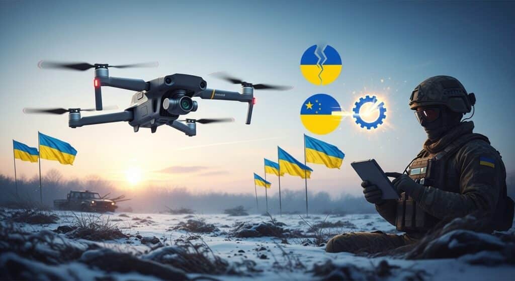 Guerre en Ukraine : Pourquoi Kiev Abandonne le Drone Chinois DJI Mavic