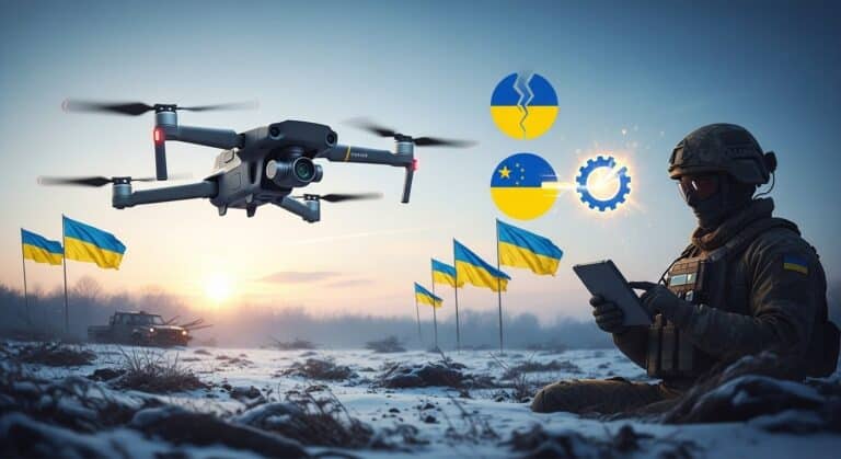 Guerre en Ukraine : Pourquoi Kiev Abandonne le Drone Chinois DJI Mavic