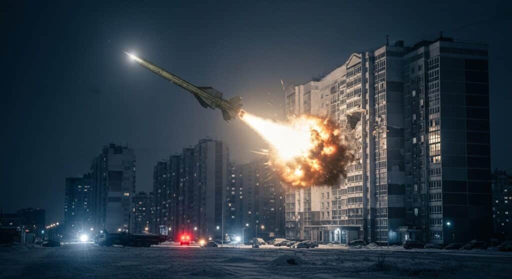 Guerre Ukraine : Missile S-300 Russe Touche par Erreur Zone Résidentielle