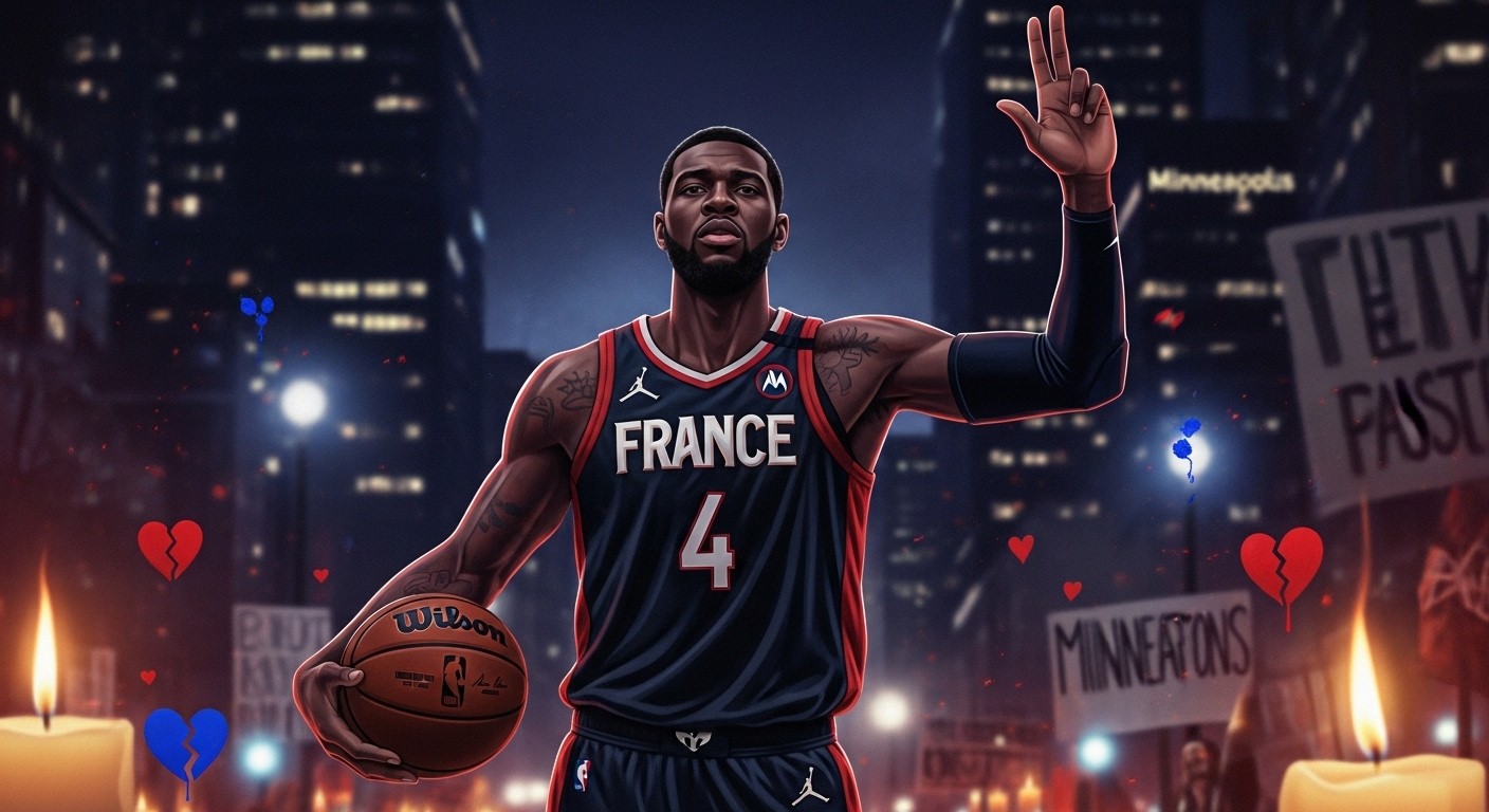 Guerschon Yabusele, capitaine des Bleus et joueur NBA, brise le silence sur la mort tragique d'Alex Pretti tué par des agents fédéraux. Un cri du cœur qui résonne fort.