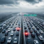 Île-de-France : Bouchons Explosent à Plus de 570 km