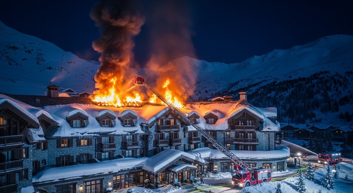 Découvrez les détails glaçants de l'incendie qui a ravagé un palace à Courchevel 1850 : évacuations massives, pompiers héroïques face à un feu tenace, et menaces de propagation. Bilan et suites.