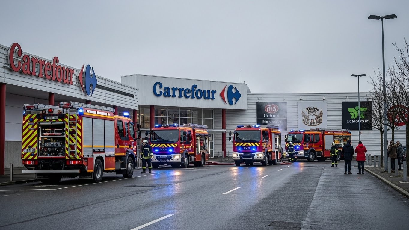 Découvrez les détails d'un début d'incendie dans un magasin de vêtements au centre commercial Carrefour de Montesson (Yvelines). Évacuation, intervention des pompiers et conséquences : tout ce qu'il faut savoir sur cet événement qui a fait trembler les clients.