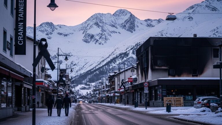 Incendie Crans-Montana : Deuil et Silence dans la Station