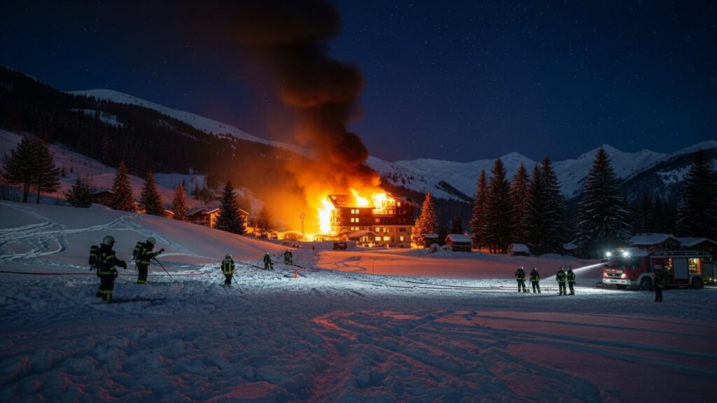 Incendie Crans-Montana : Drame du Réveillon en Suisse