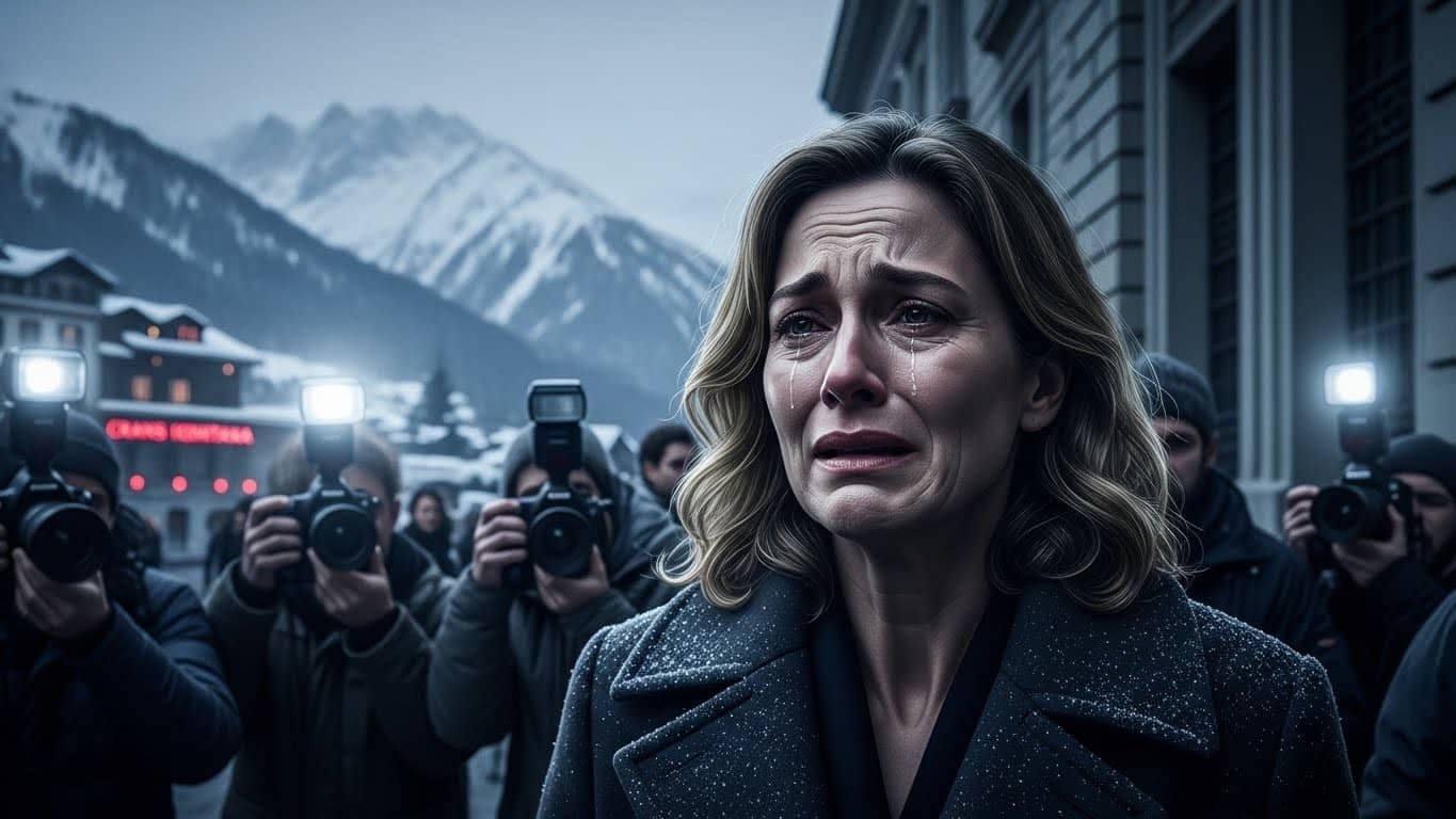 Dévastée en larmes, la copropriétaire du bar Constellation s'excuse après l'incendie tragique de Crans-Montana qui a fait 40 morts. Son mari en détention. Retour sur ce drame qui bouleverse la station.