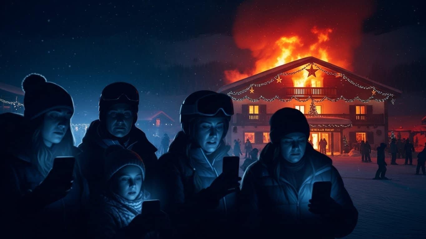 Découvrez le drame de l'incendie à Crans-Montana lors du Nouvel An : 40 morts, des familles dans l'angoisse totale face au silence sur leurs proches disparus. Un récit poignant.