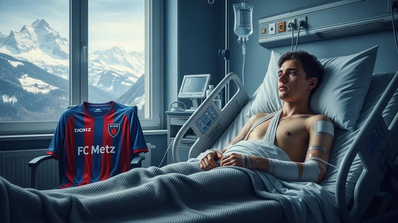 Découvrez les dernières nouvelles sur Tahirys Dos Santos, jeune footballeur de Metz grièvement blessé dans l'incendie de Crans-Montana. Son agent donne des infos exclusives sur son état de santé.