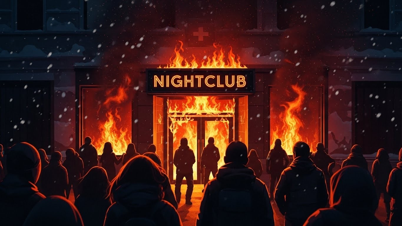 Découvrez les détails choquants de l'incendie mortel à Crans-Montana lors du réveillon 2026. 40 morts, questions sur la sécurité des boîtes de nuit et normes anti-incendie en Suisse.