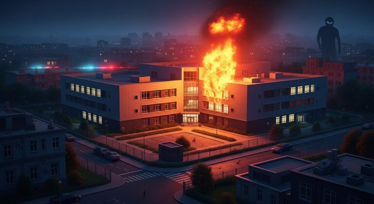 Incendie Criminel au Collège de Dijon : Cinq Interpellations