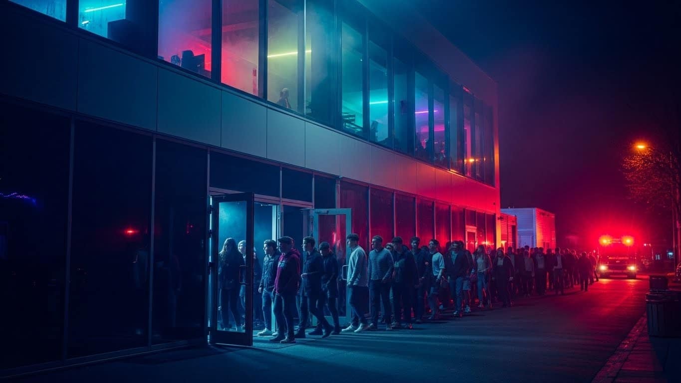 Découvrez comment une discothèque de la Sarthe a évacué 298 clients en moins de 2 minutes lors d’un début d’incendie. Leçons de sécurité après le drame suisse.
