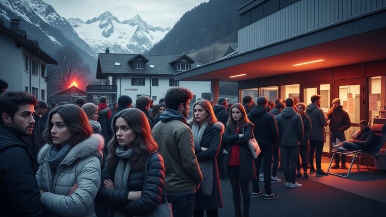 Incendie de Crans-Montana : l&rsquo;Élan Masse des Dons de Sang en Suisse