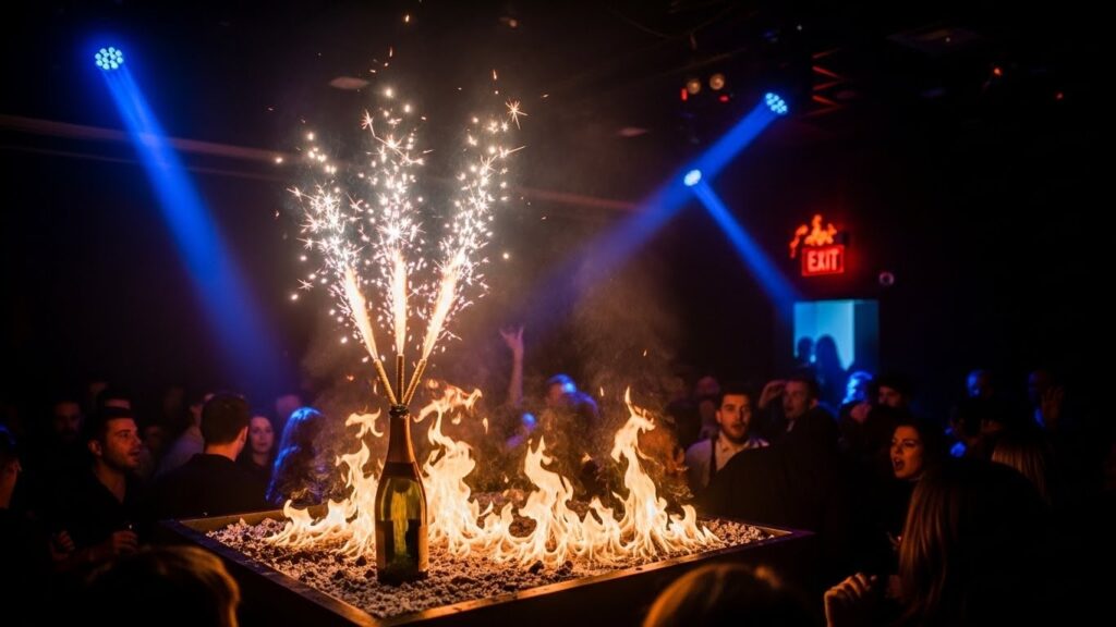 Incendie en Boîte de Nuit : Dangers des Bougies Étincelles