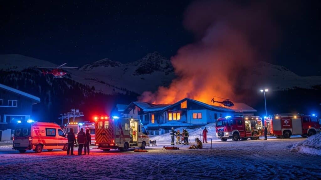 Incendie Meurtrier à Crans-Montana : La Solidarité Internationale S&rsquo;organise