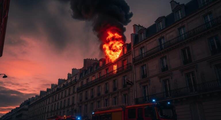 Incendie Mortel à Paris : Le Drame d&rsquo;un Octogénaire Solitaire