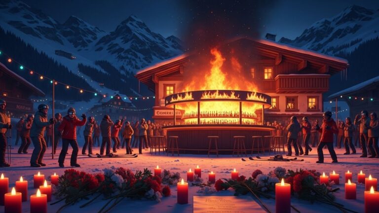 Incendie Mortel Crans-Montana : 40 Morts Nouvel An Suisse