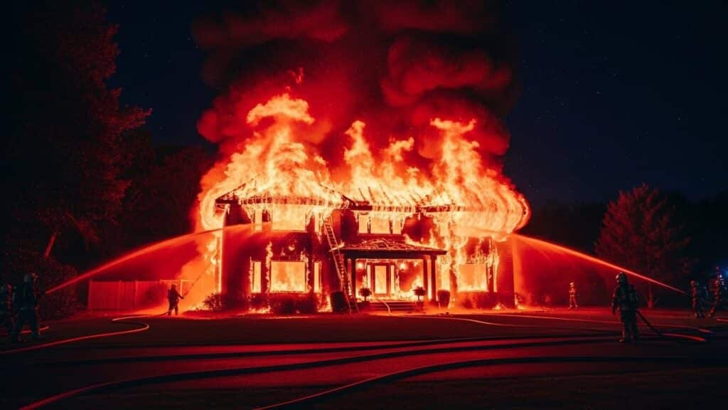 Incendie Mortel en Vendée : Deux Victimes dans une Maison Dévastée