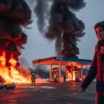 Incendie Station-Service Annecy : Tentative Suicide Adolescent