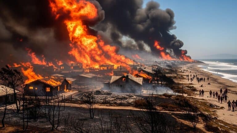 Incendies au Chili : 19 Morts, Couvre-Feu et Chaos dans le Sud