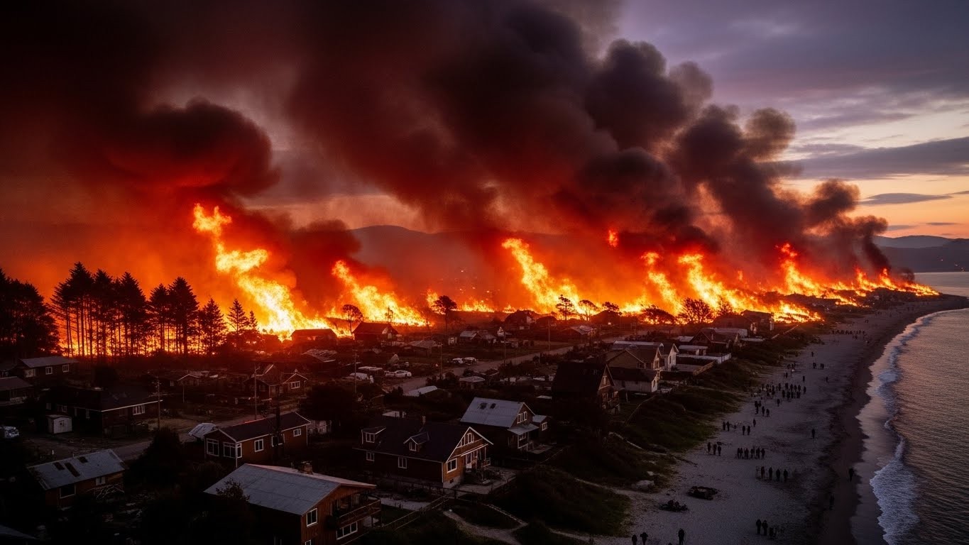Découvrez le drame des incendies ravageant le sud du Chili : bilan à 19 morts, couvre-feu imposé, évacuations massives et conditions extrêmes. Une catastrophe qui s'aggrave rapidement.