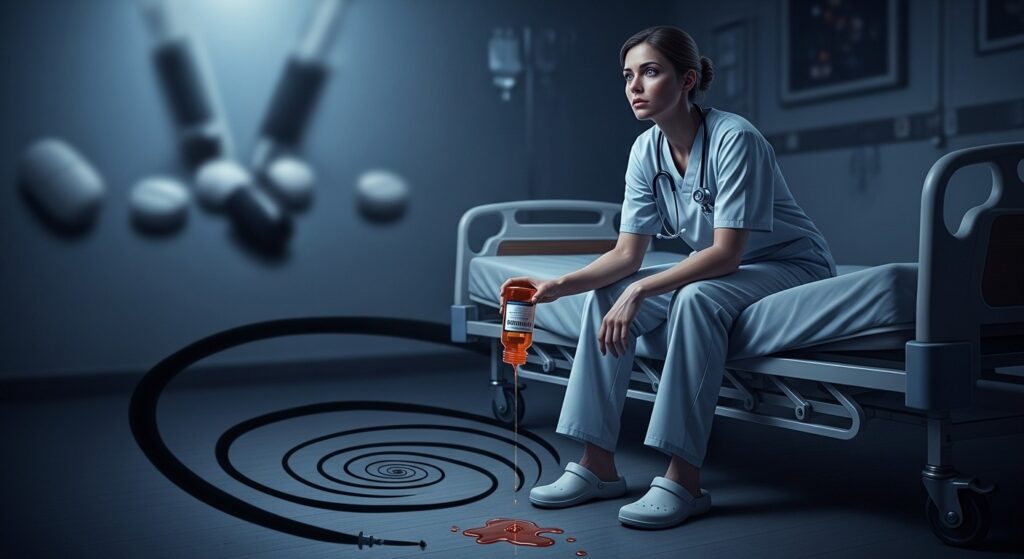 Infirmière Addict aux Médicaments : Une Descente aux Enfers
