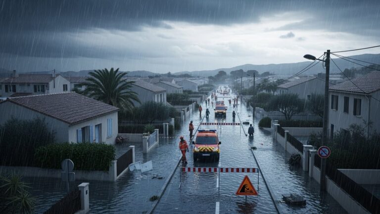Inondations Imminentes à Narbonne : Vigilance Orange dans le Sud