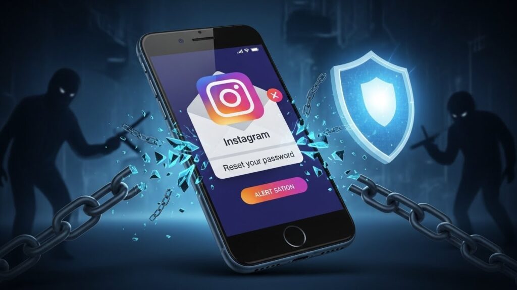 Instagram : La vague de mails de réinitialisation expliquée