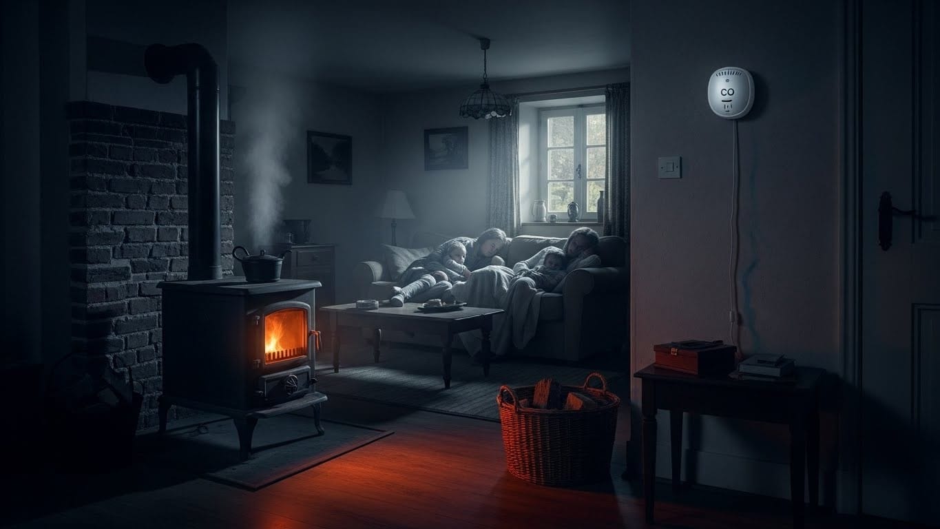 Une famille de Parmain intoxiquée au monoxyde de carbone par un poêle à charbon défectueux. Découvrez les dangers invisibles du CO et les réflexes qui sauvent des vies.