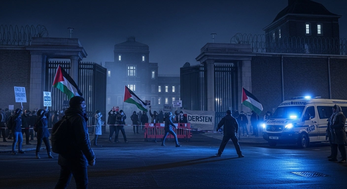 86 manifestants interpellés après avoir forcé l'entrée d'une prison londonienne pour soutenir un détenu pro-palestinien en grève de la faim. Détails et enjeux d'un incident préoccupant.