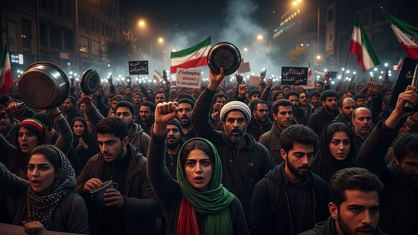 Manifestations en Iran malgré la coupure d'Internet, répression brutale et appel à la grève nationale de Reza Pahlavi. La contestation s'étend à Téhéran : jusqu'où ira la révolte ?