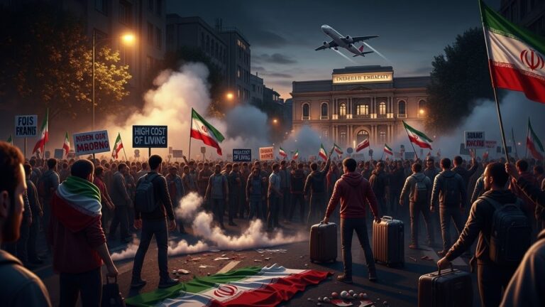 Iran en Crise : Manifestations et Départ des Diplomates Français