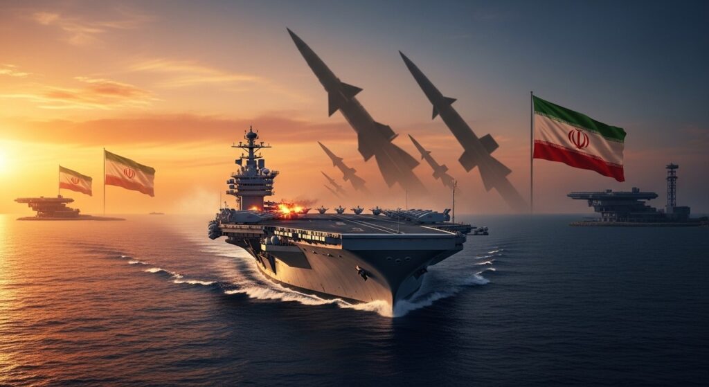 Iran Riposte aux Menaces de Trump : Armada US dans le Golfe