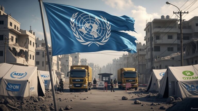 Israël Interdit 37 ONG à Gaza : L’ONU Très Inquiète