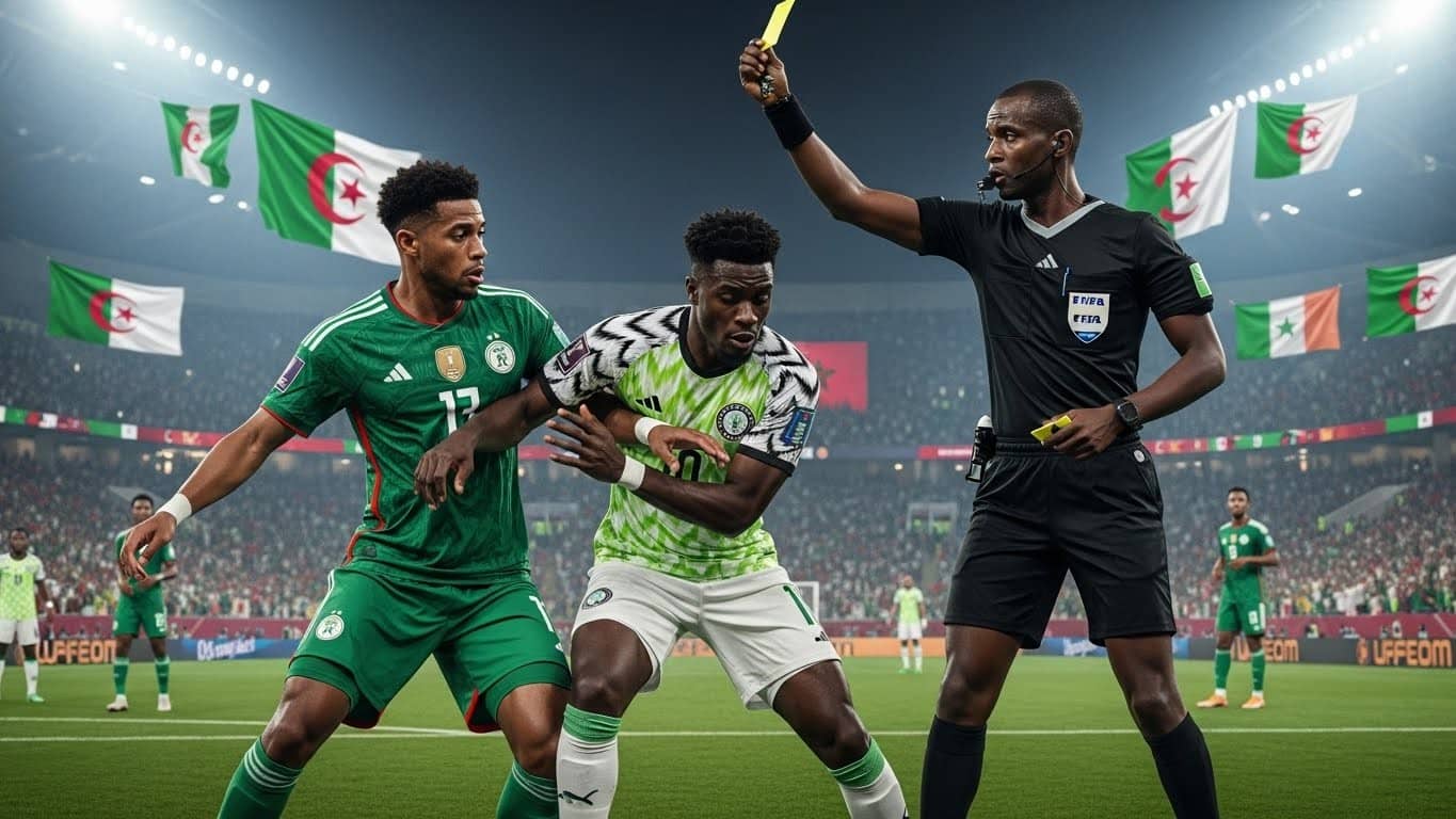 Découvrez le portrait d'Issa Sy, l'arbitre sénégalais désigné pour le choc Algérie-Nigeria en quart de finale de la CAN 2025. Son expérience, ses matchs passés et ce que cela signifie pour ce duel explosif.