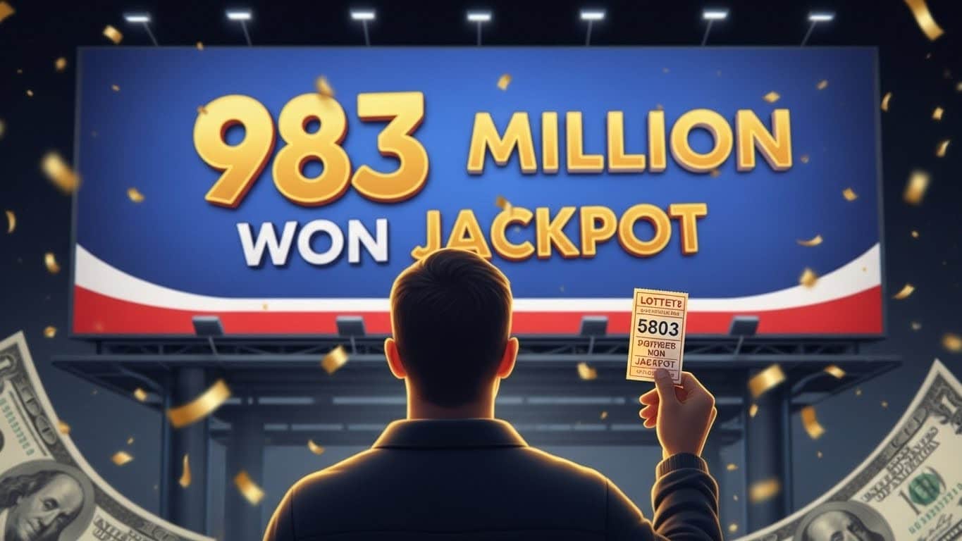 Découvrez l'histoire fascinante d'un Américain qui a réclamé un jackpot record de 983 millions de dollars au Mega Millions après deux mois d'attente. Un gain qui change une vie et bat tous les records !